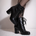 Bota Feminina Mooncity Coturno Preto - Bota - Nova Calçados Bota Feminina Mooncity Coturno Preto - Bota