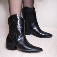 Bota Western Texana Preta Sua Cia - Bota  