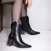 Bota Western Texana Preta Mariotta  - Bota  