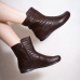 Bota Cano Baixo Marrom Mooncity - Bota  