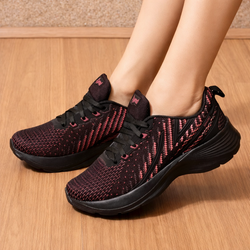Tênis Lynd Feminino Preto Rosa - Tênis Lynd