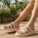 Papete Moleca 3 Tiras Off White - Papete 