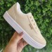 Tênis Casual Feminino Creme - Tênis - Nova Calçados Tênis Casual Feminino Creme - Tênis
