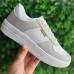 Tênis Casual Feminino Branco Cinza - Tênis 